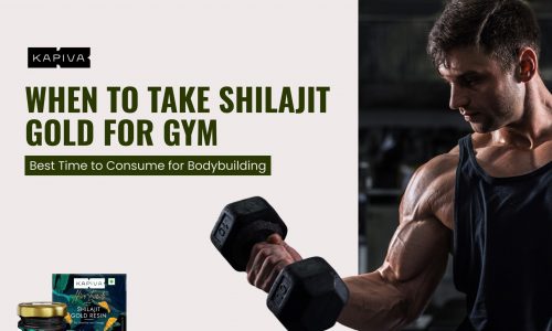 When to Take Shilajit Gold for Gym